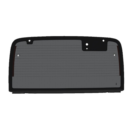 20032006 Jeep Wrangler Back Glass, With Defrost,gray Tint Replaces OEM 5096041AD